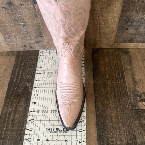 Lucchese N4531 Pink 1883 Western Cowboy Boots Womens 8 B - Picture 4 of 12